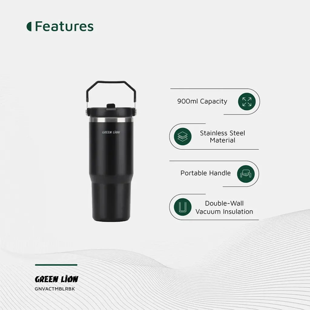 Green Lion Vacuum Tumbler 900ml Bottle