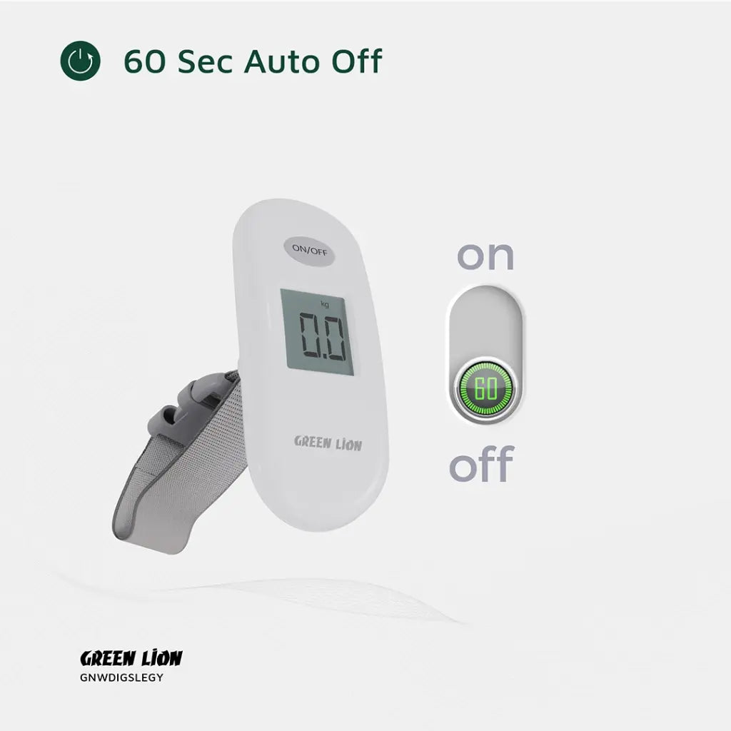 Green Lion Weight Mate Digital Luggage Scale - Gray