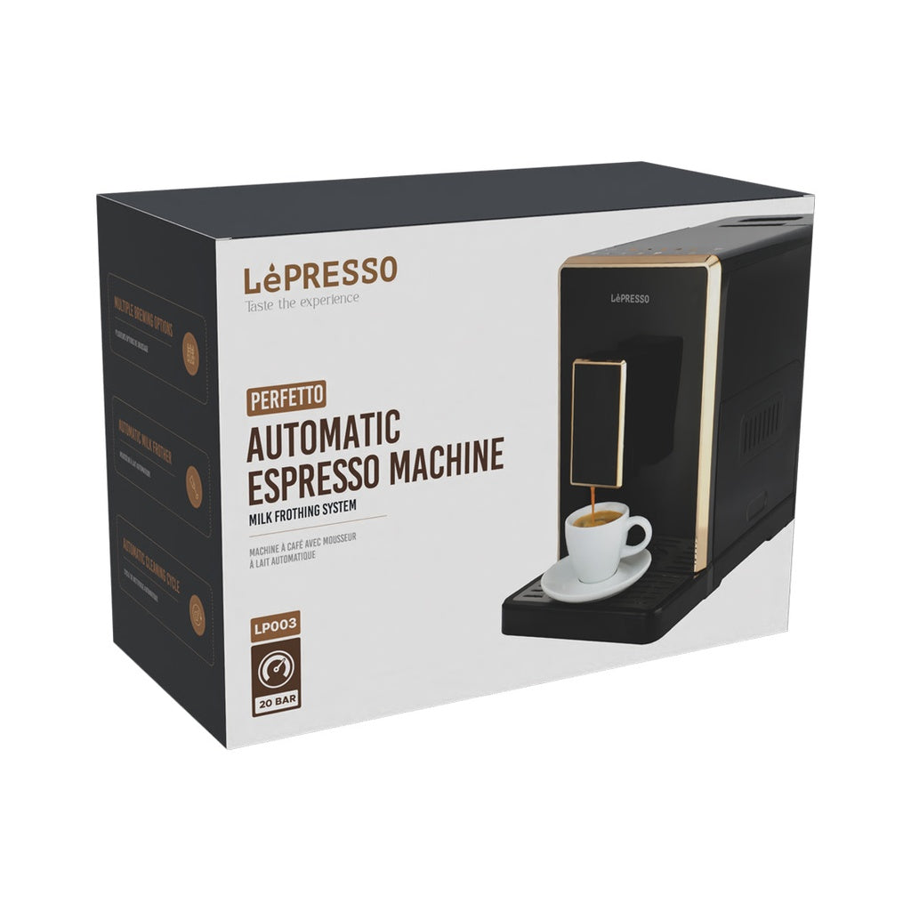 Lepresso Automatic Espresso Machine - Black