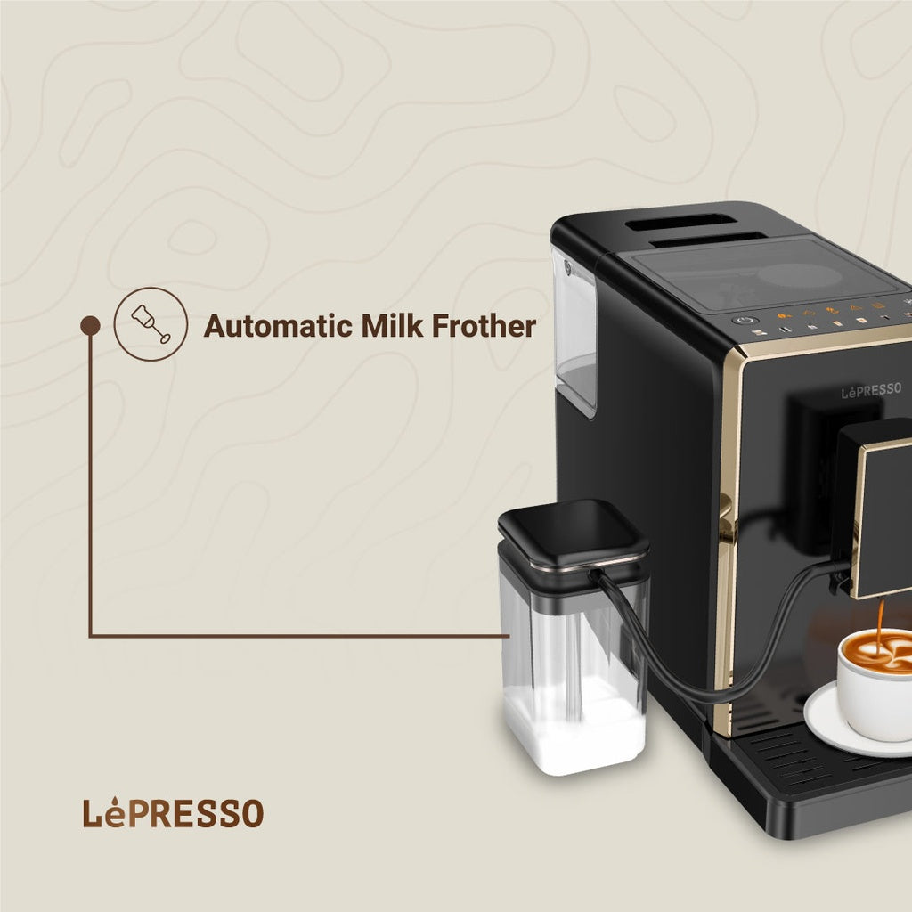 Lepresso Automatic Espresso Machine - Black