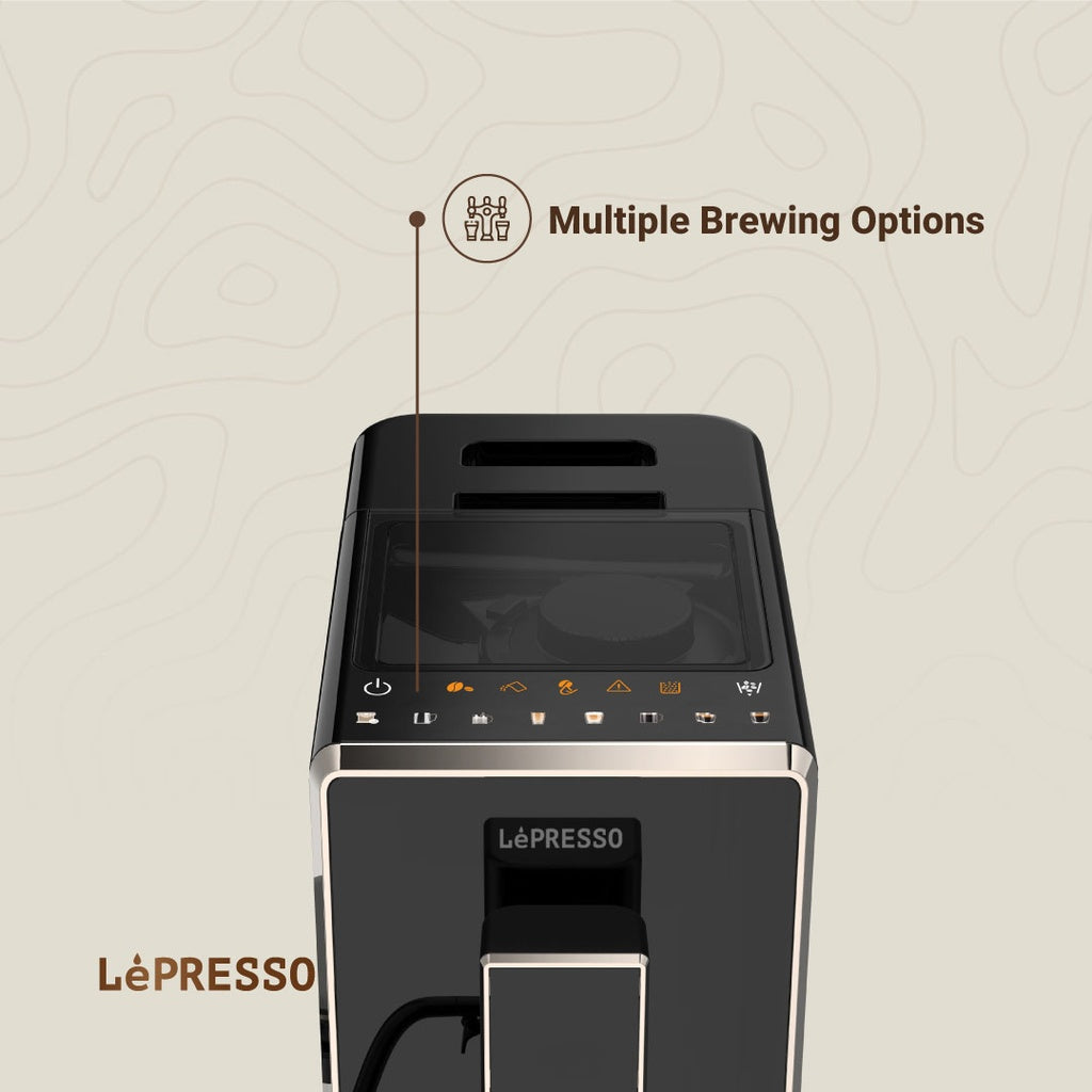 Lepresso Automatic Espresso Machine - Black