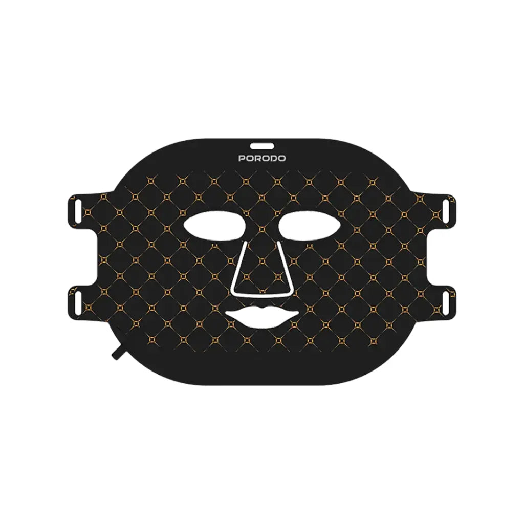 Porodo Lifestyle Red Light Therapy Face Mask - Black
