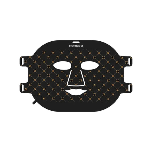 Porodo Lifestyle Red Light Therapy Face Mask - Black