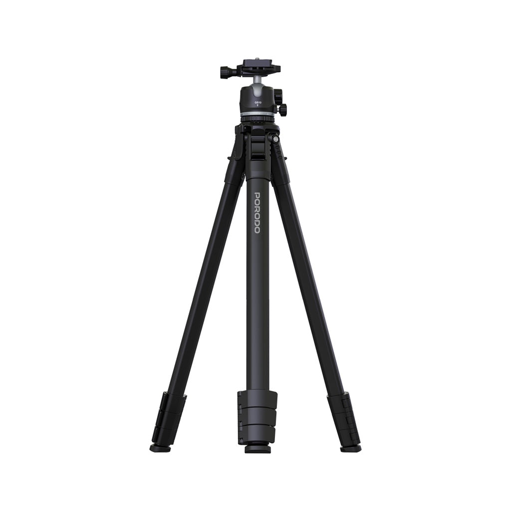 Porodo Ultra-Light Aluminum Tripod - Black