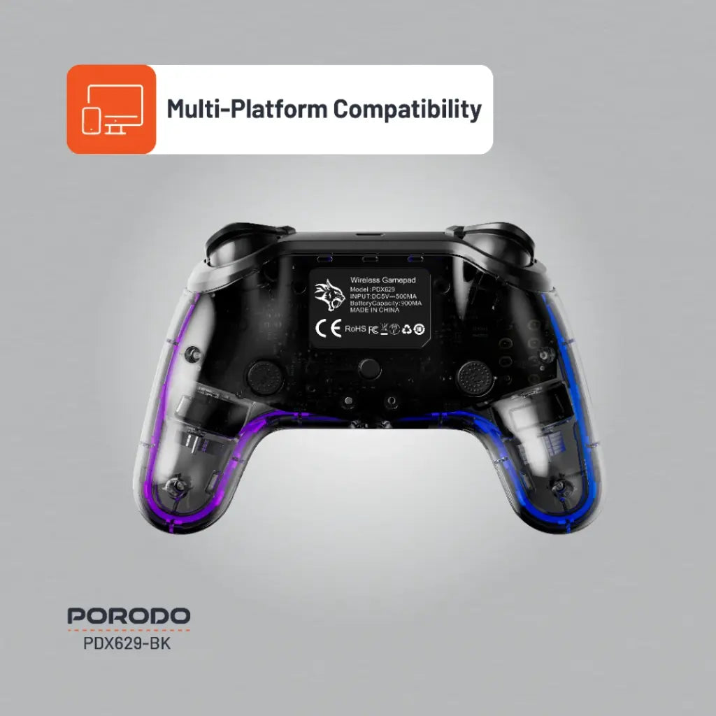 Porodo Gaming Crystal Shell PS4 Controller