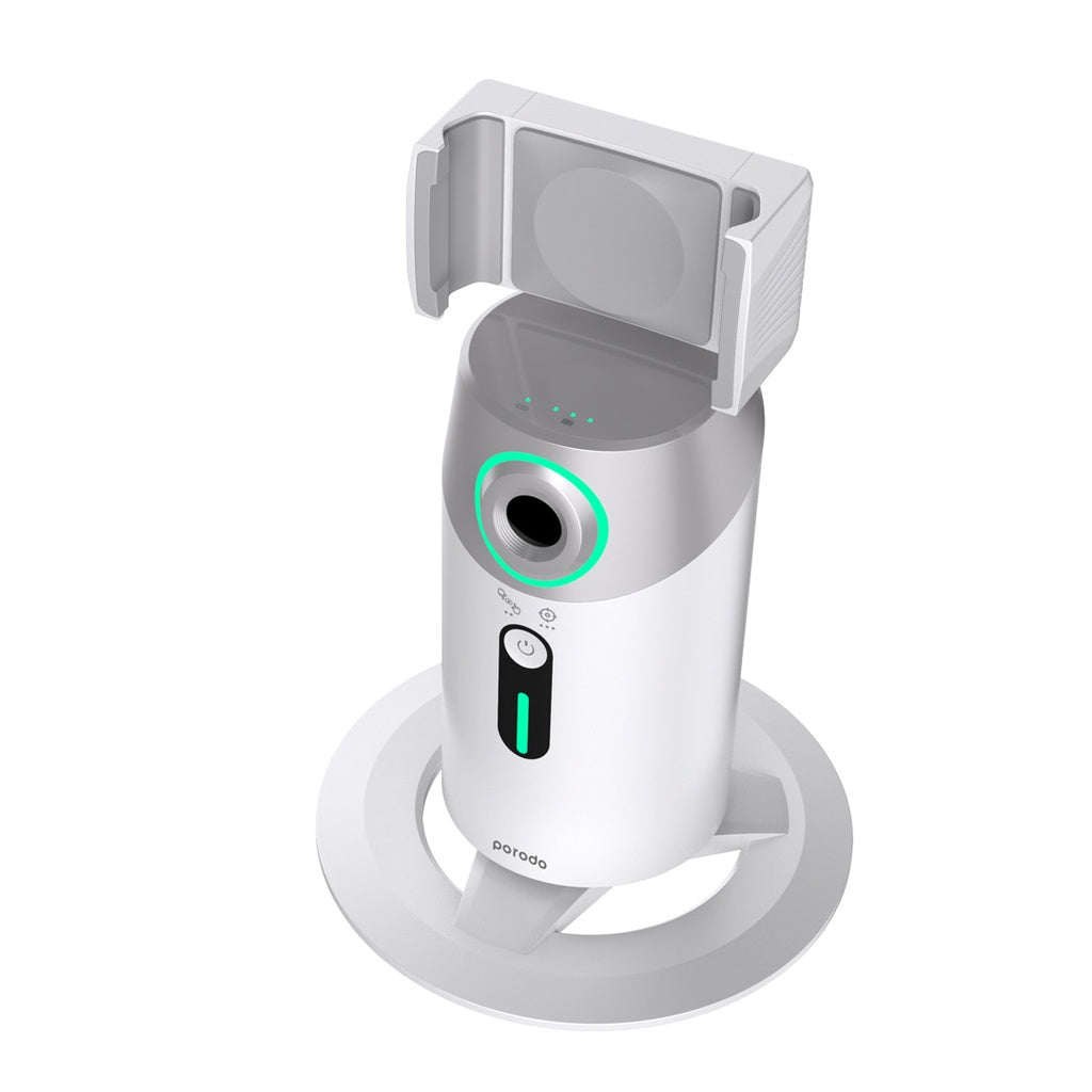 Porodo Gimbal with AI Face tracking Gesture Recognition with Remote Controller