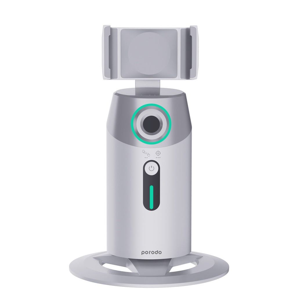 Porodo Gimbal with AI Face tracking Gesture Recognition with Remote Controller