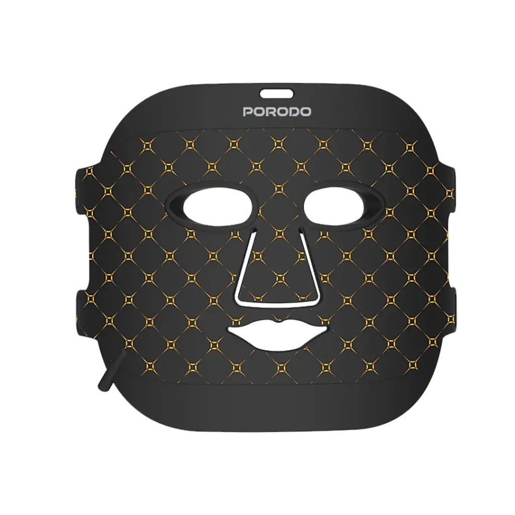 Porodo Lifestyle Red Light Therapy Face Mask - Black