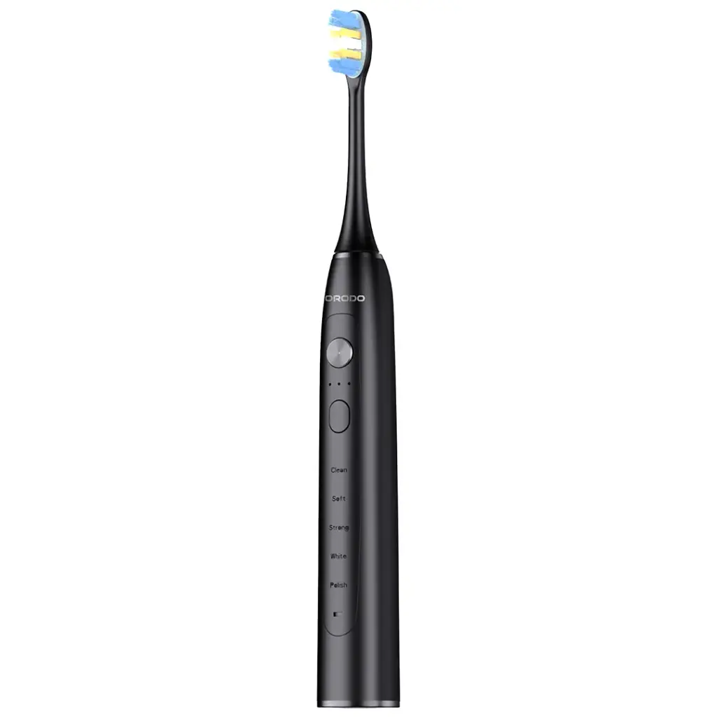 Porodo Lifestyle Smart Sonic Visual Electric Toothbrush - Black