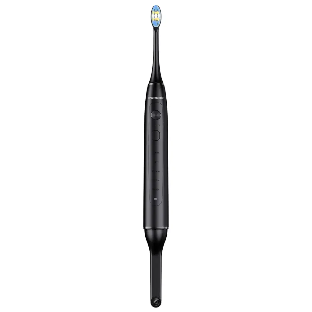 Porodo Lifestyle Smart Sonic Visual Electric Toothbrush - Black