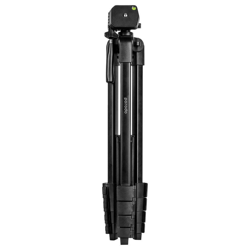 Porodo Professional Gimbal Tripod - Black