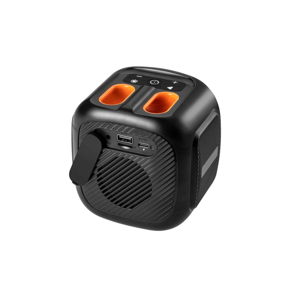 Porodo Soundtec Flash RGB Portable Bluetooth Speaker 16W - Black