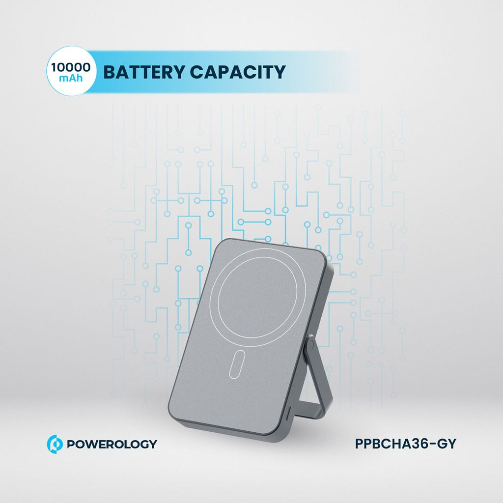Powerology 10000mAh MagSafe Power Glass Surface