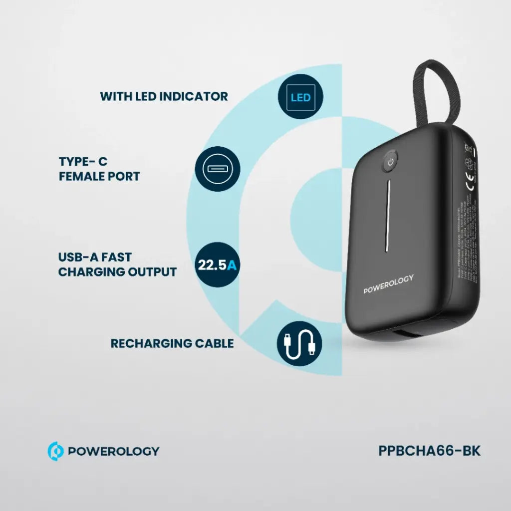 Powerology 10000mAh Power Bank