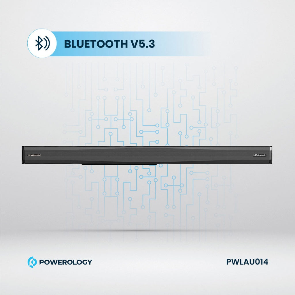 Powerology 5.1CH Home Theater System - Black