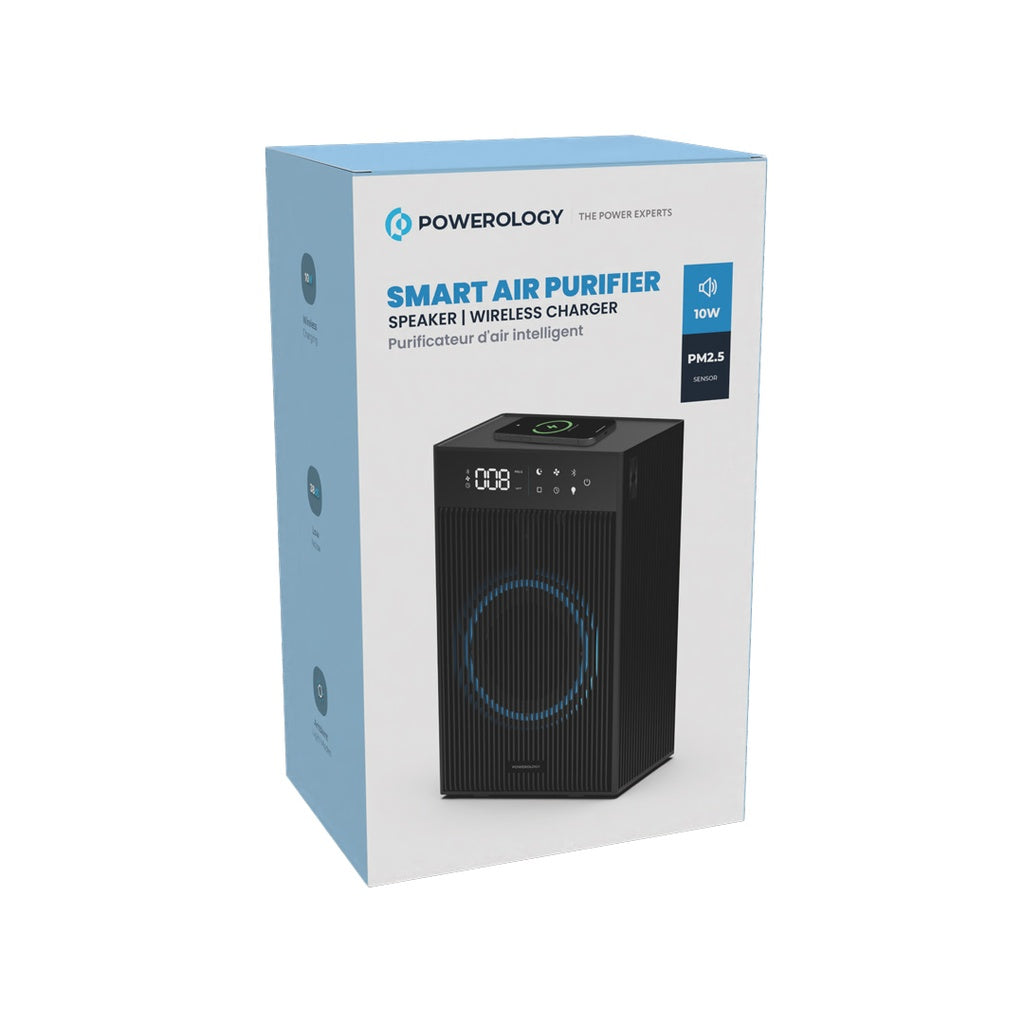 Powerology Smart Air Purifier - Black