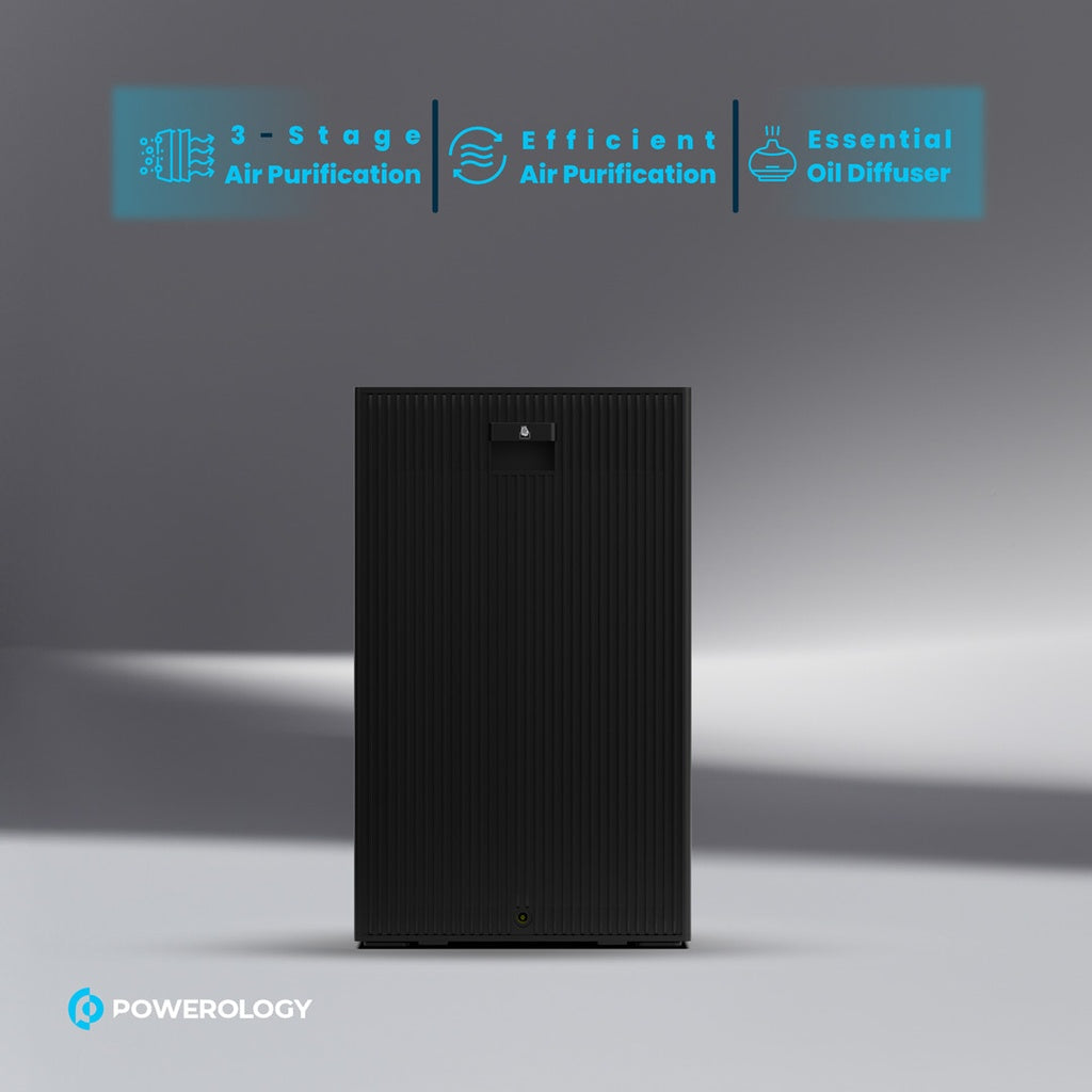 Powerology Smart Air Purifier - Black