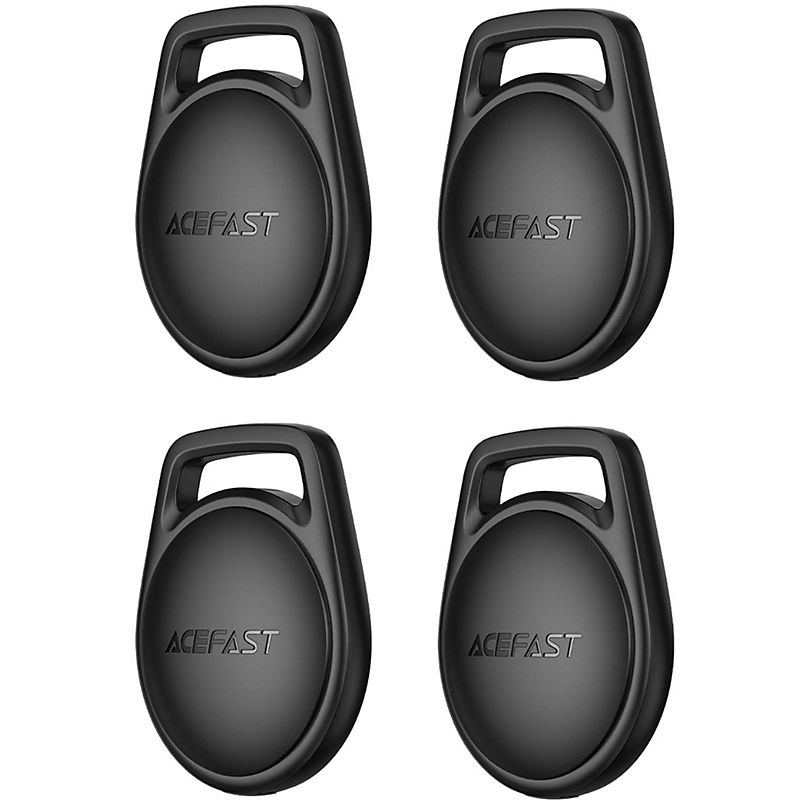 ACEFAST S2 BUTTON TYPE POSITIONING DEVICE SET OF 4 BLACK
