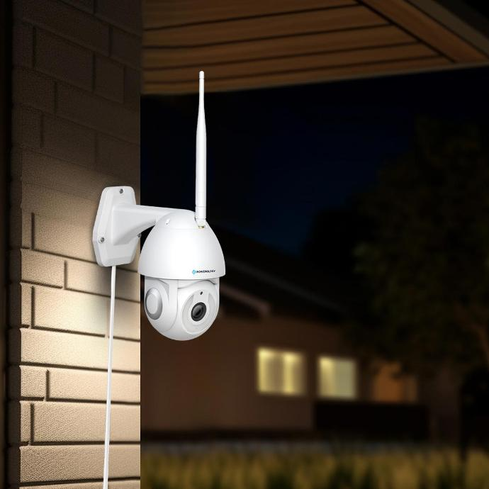 Powerology 4G Outdoor Camera Vertical & Horizontal Tilt